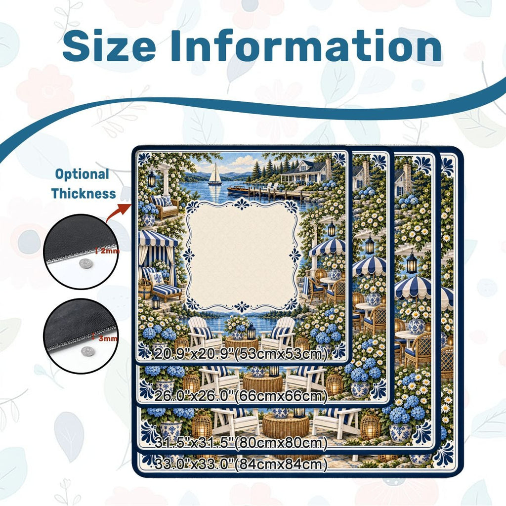 Lake Lovers Mahjong Mat (Made in USA)